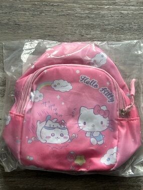 5/$25 Hello Kitty Pink Kids Mini Backpack Purse
